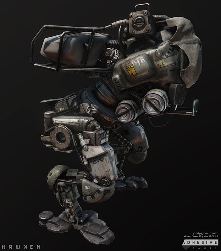 Hawken - [ART] Spree Mech